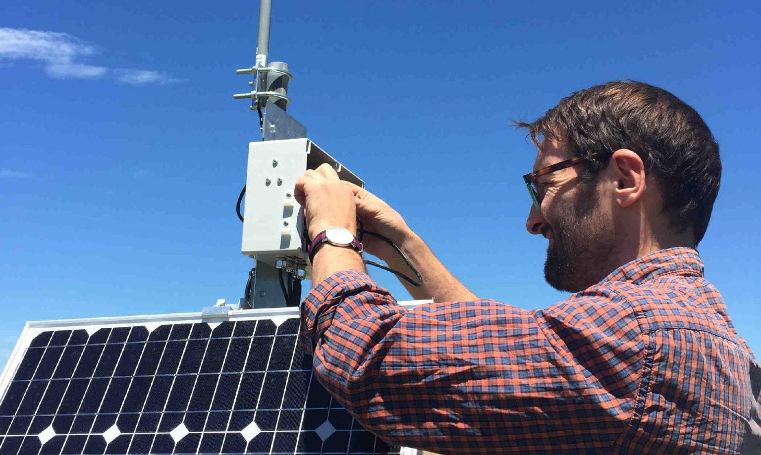 Water-Insight solar installation