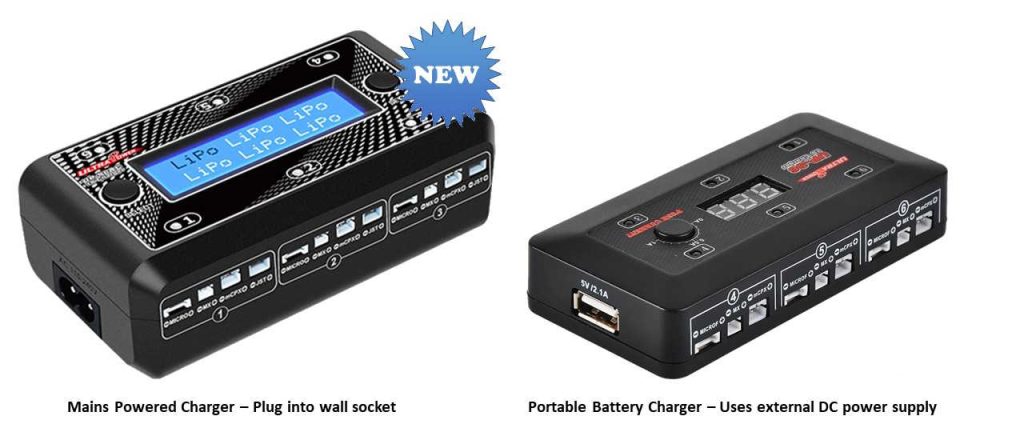 IPC Battery Chargers - AC and DC powered