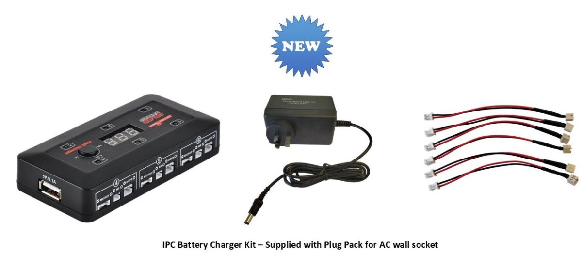 IPC battery charger update - plug pack